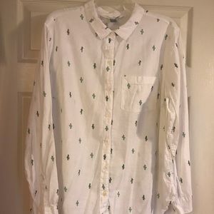 Cactus Pocket Long Sleeve Shirt